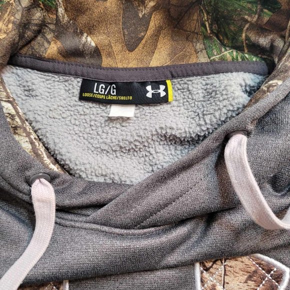 2419‎ Under Armour Women's Storm Camo Hoodie Size Large - Picture 2 of 5